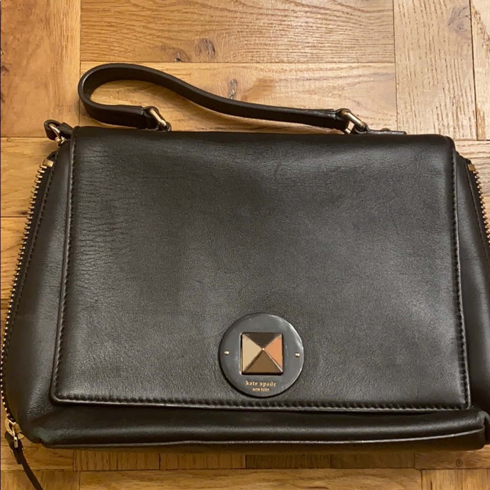 Top Handle leather tote